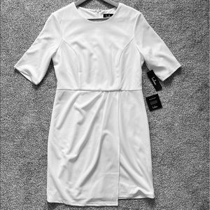 Lulus Westwood White half sleeve dress